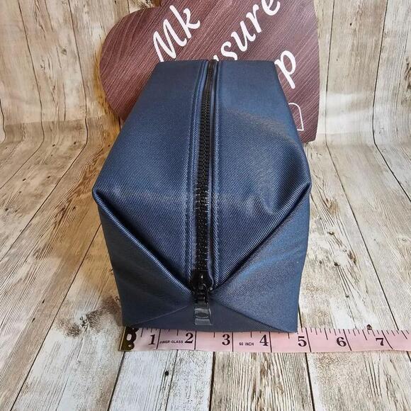 Unisex Coach Blue Toiletry Bag - Picture 5 of 7